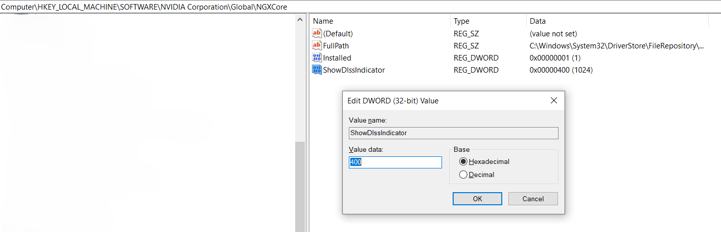 How to show or remove the DLSS indicator.png